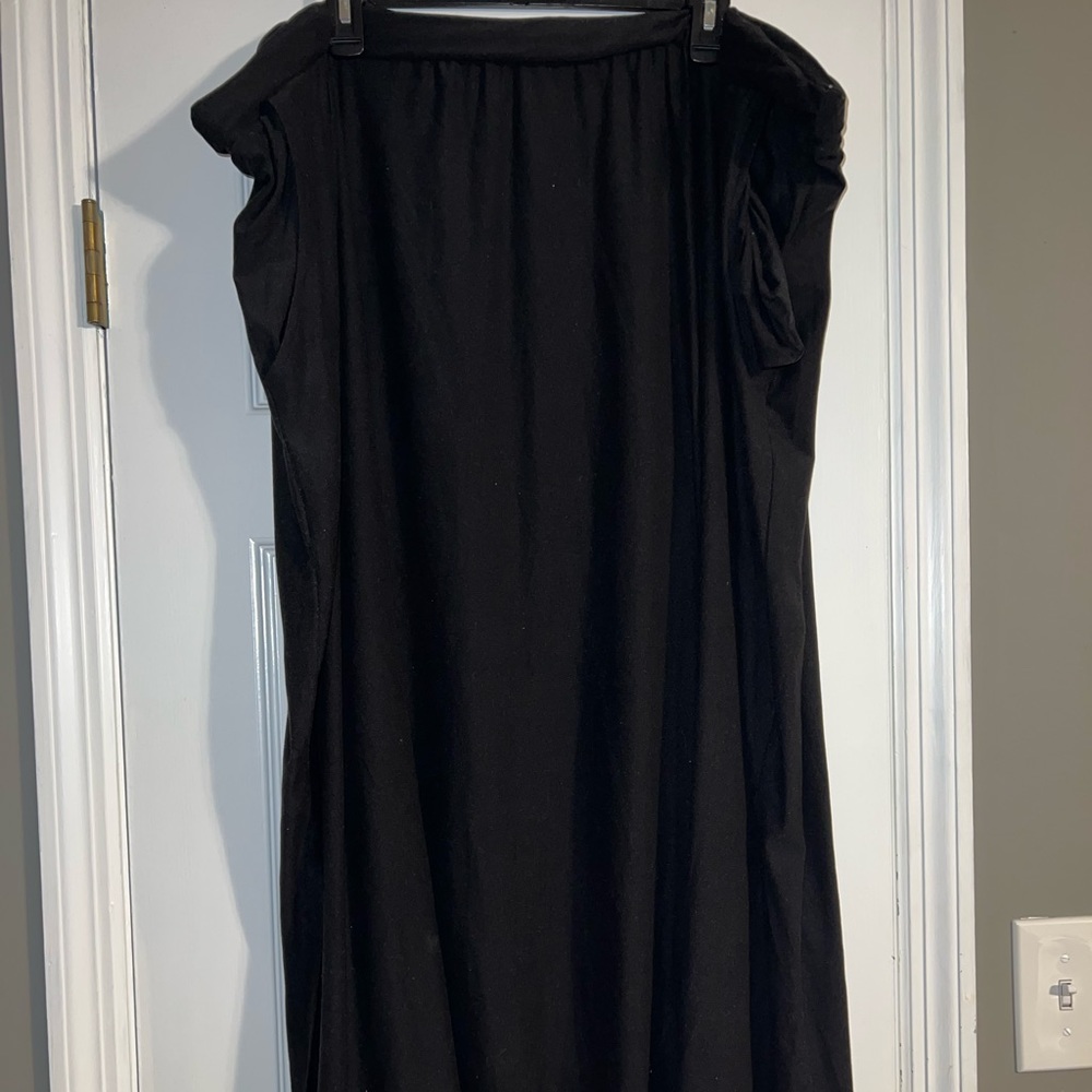 Terra & Sky Black Maxi Skirt